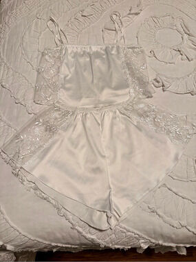 Kat the Label Riley White Sleep Set, Size S